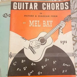 Vintage Sheet Music for Guitar: 3 Books circa 1935 by Mel Bay & Oahu Publishing